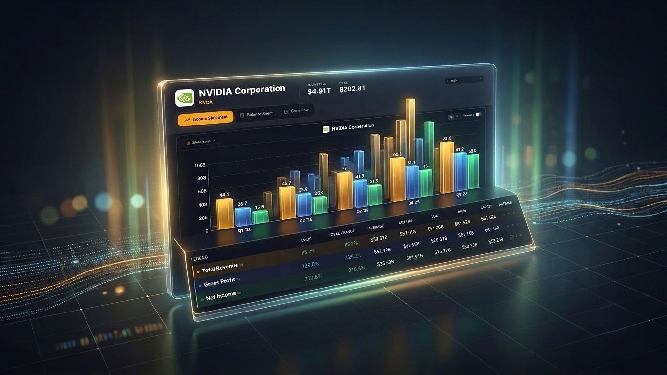 Interactive Financial Statements Dashboard